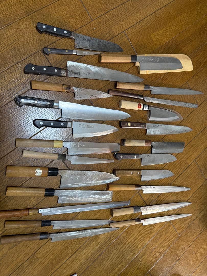 包丁　セット　本焼　藤原照康　正本　有次　堺孝行　正広　ミソノ　堺