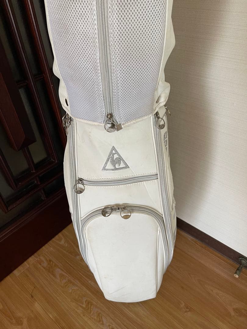 LE COQ SPORTIF キャディバッグ ホワイト