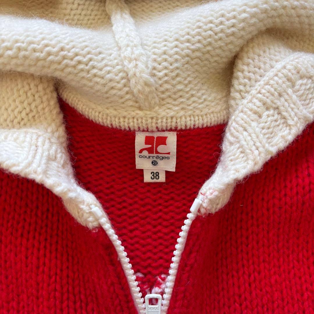 クレージュ21 ニット　パーカー