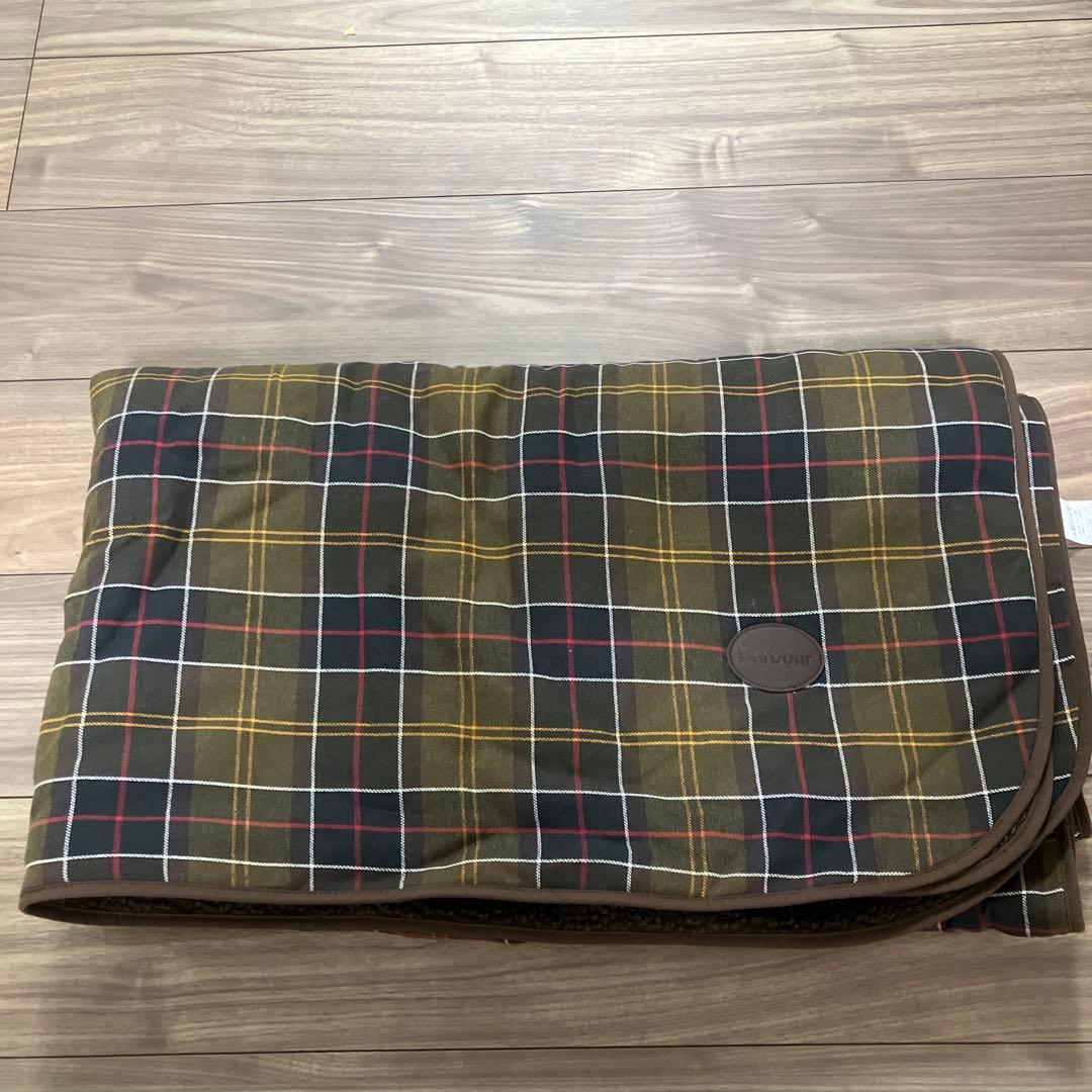 barbour ドッグ ブランケット