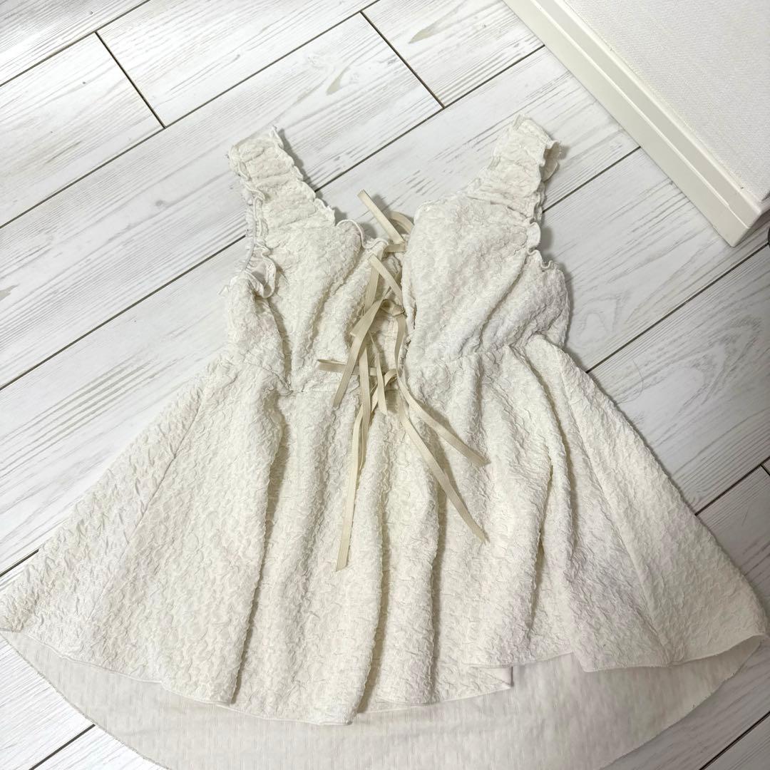 snidel  ポップコーンタンクトップ ポップコーンショートパンツ