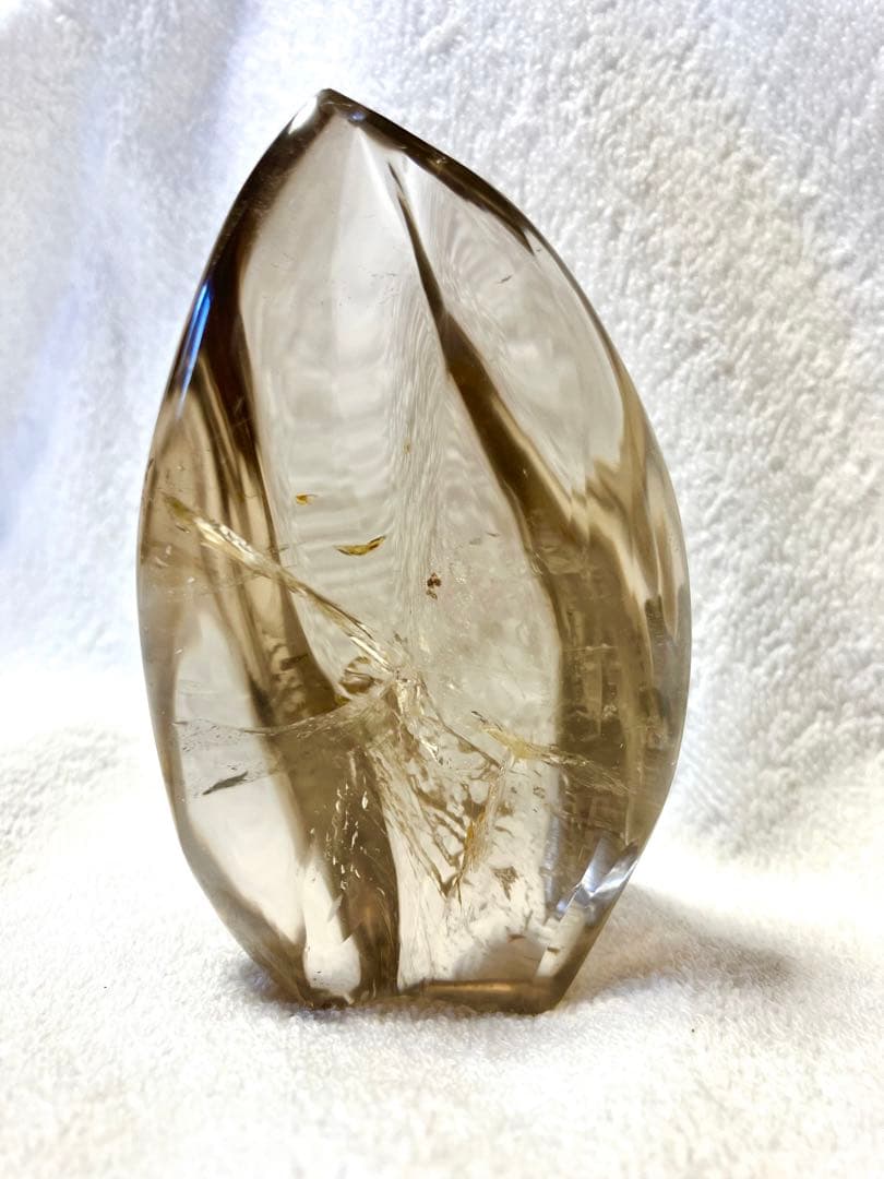 天然石　スモーキークォーツ　置物　鑑賞