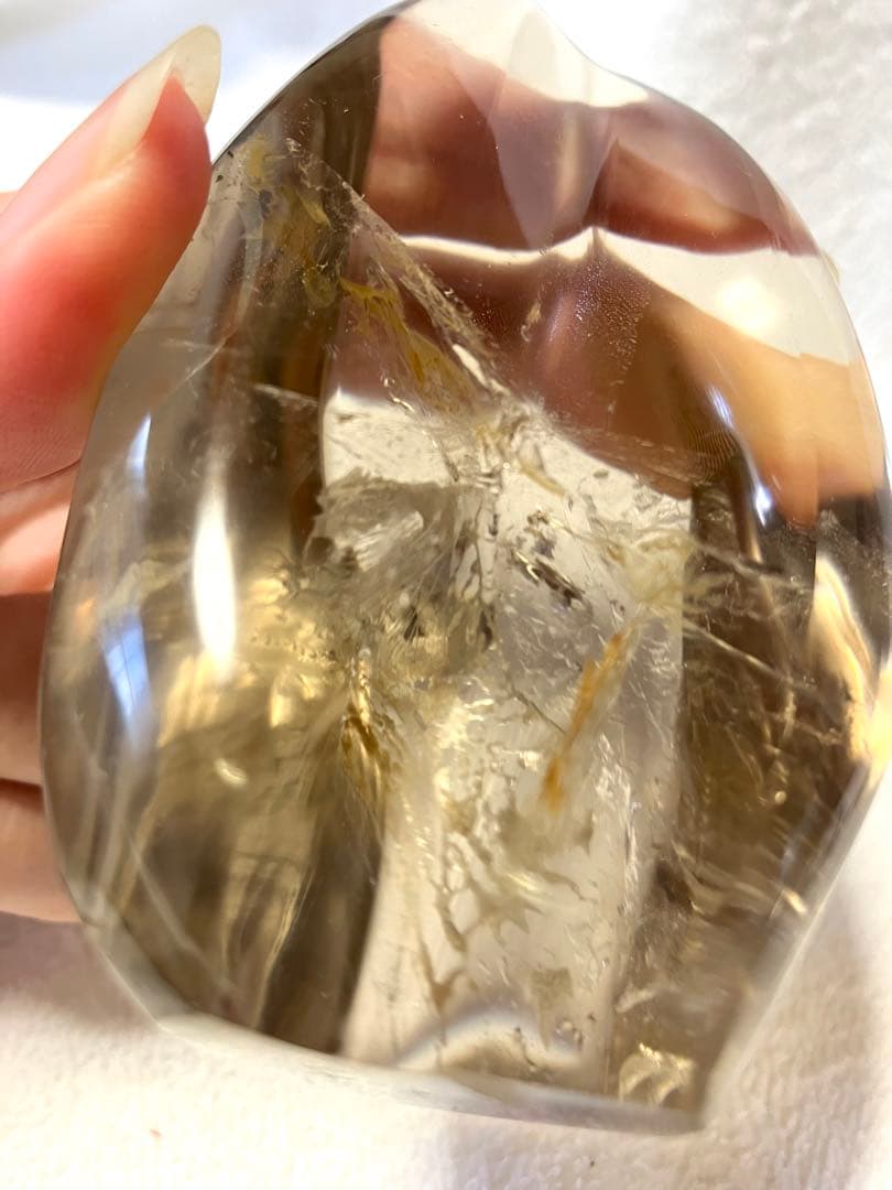 天然石　スモーキークォーツ　置物　鑑賞