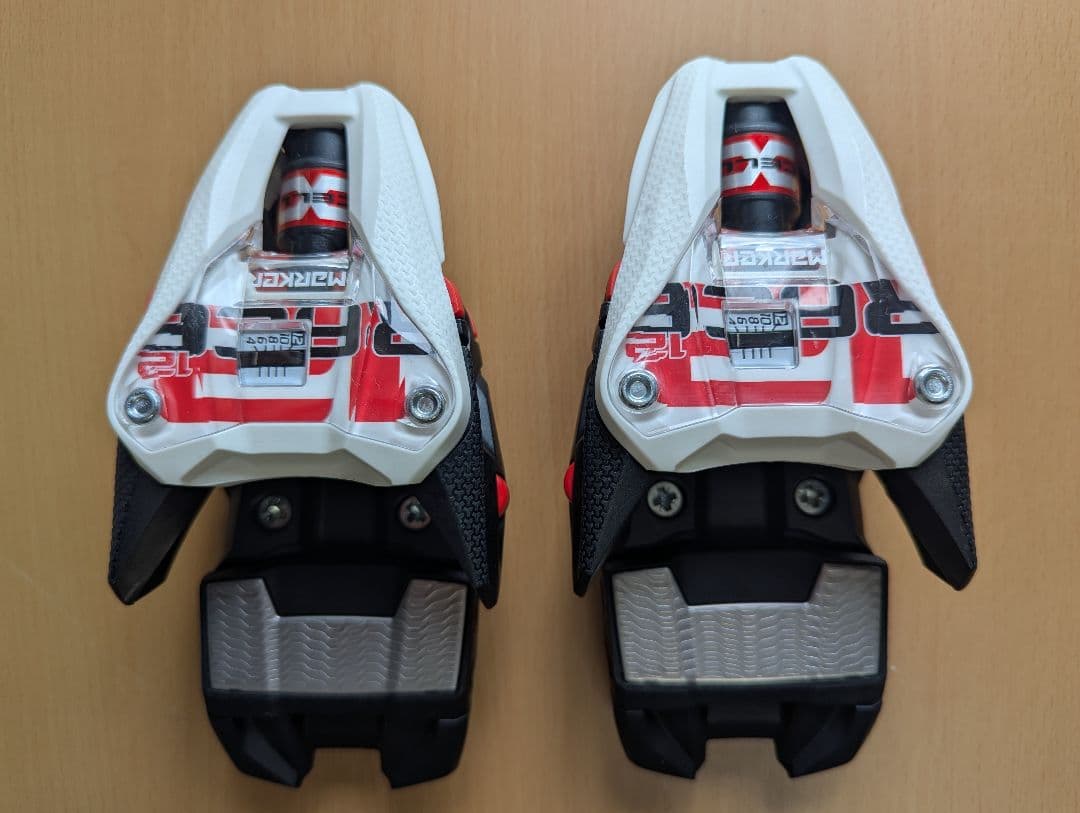 MARKER XCELL12 スキー ビンディング ホワイト/レッド