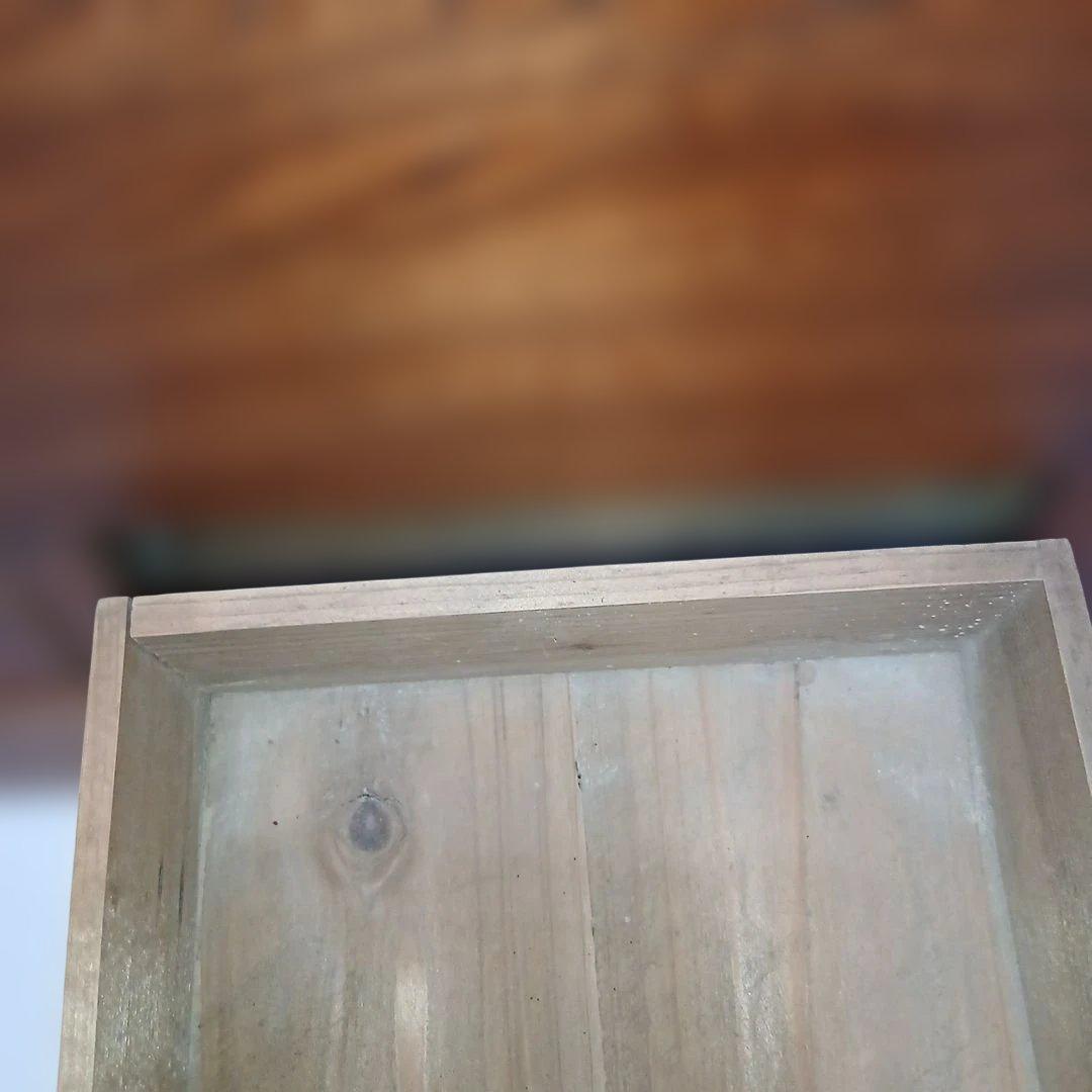 や*す様 レトロ　年代物　木製火鉢 引き出し付き 銅製内装