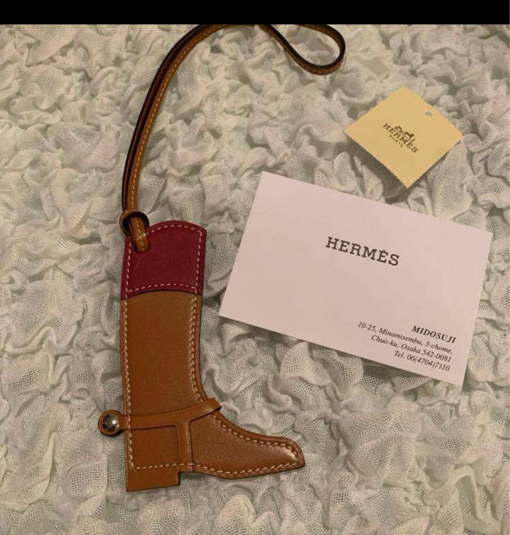 HERMESブーツチャーム♡