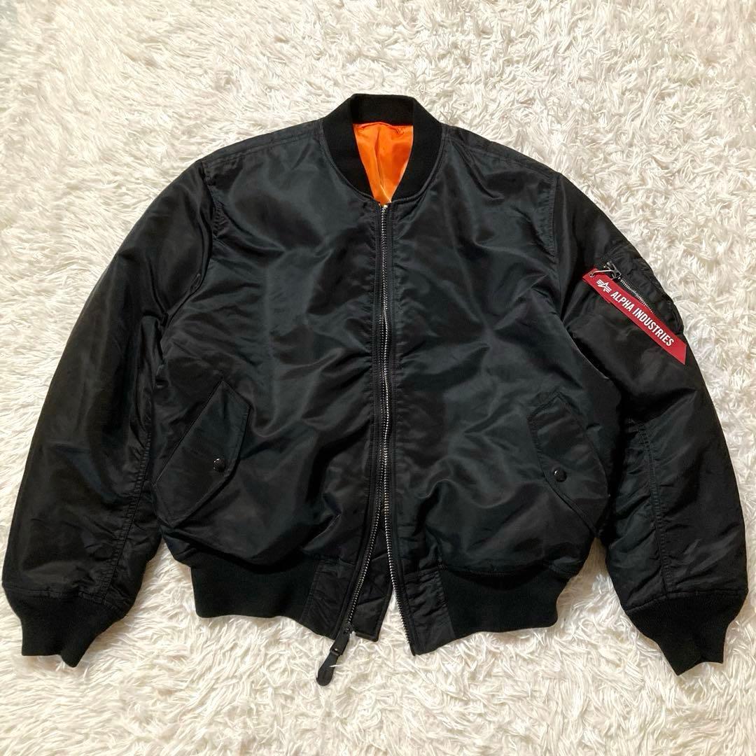 【良品／現行／XL】 アルファインダストリーズ　MA-1 2000-401