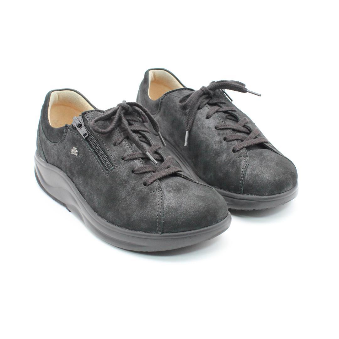 35■フィンコンフォート 本革コンフォートシューズ(3半)美品