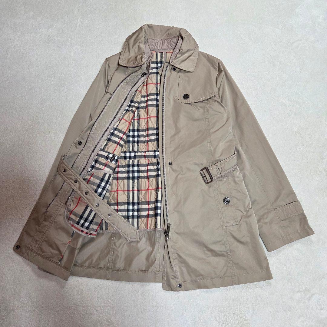 BURBERRY LONDON ステンカラーコート 3way ノバチェック