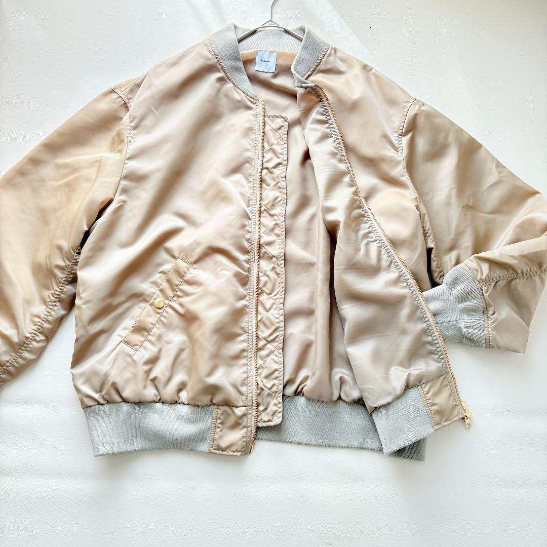 美品✨スピックアンドスパン　ミリタリーブルゾン　MA -1 ジャンパー