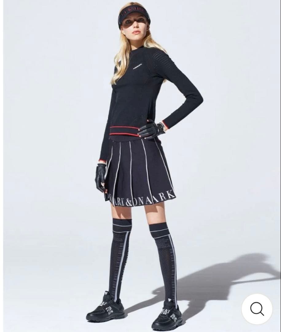 【美品】MARK & LONA ゴルフ用長袖ウェア バイザー付き