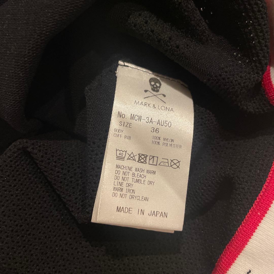 【美品】MARK & LONA ゴルフ用長袖ウェア バイザー付き
