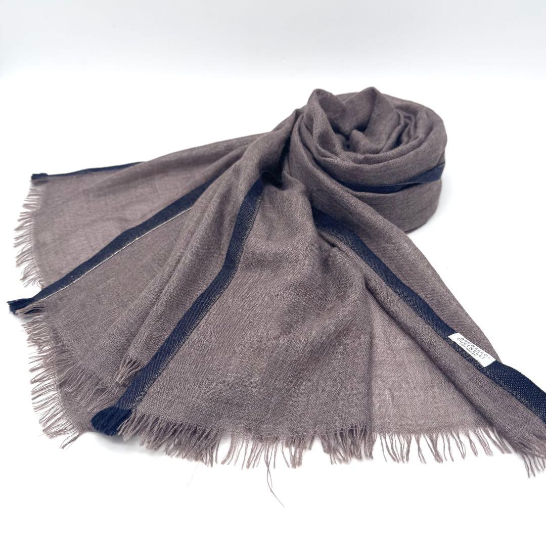 ブルネロクチネリ 大判 ストール カシミヤ マフラー ショール