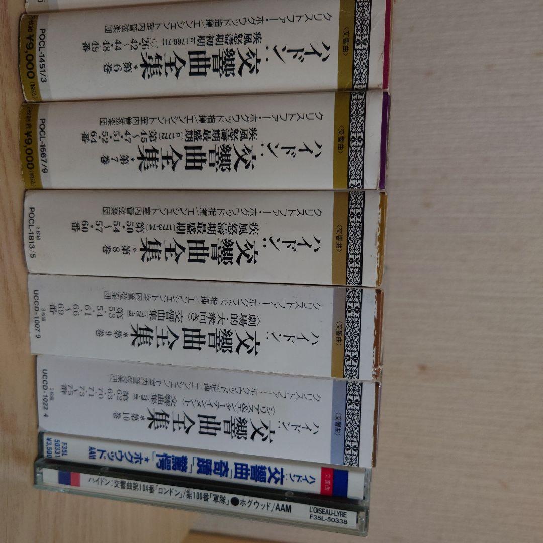 交響曲全集CD 10巻セット＋２枚