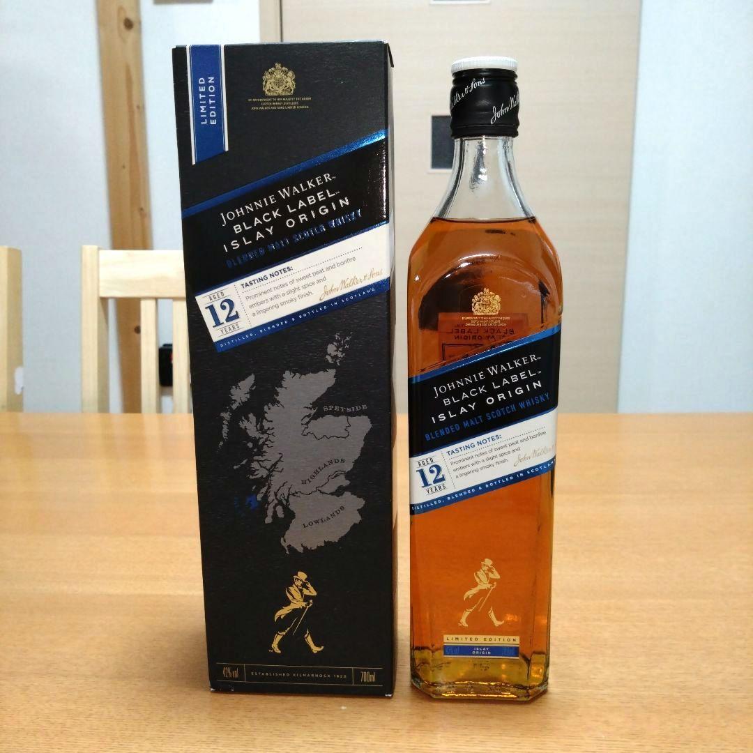 ◆ジョニーウォーカー◆ブラックラベル12年◆アイラオリジン◆限定品◆終売◆1本