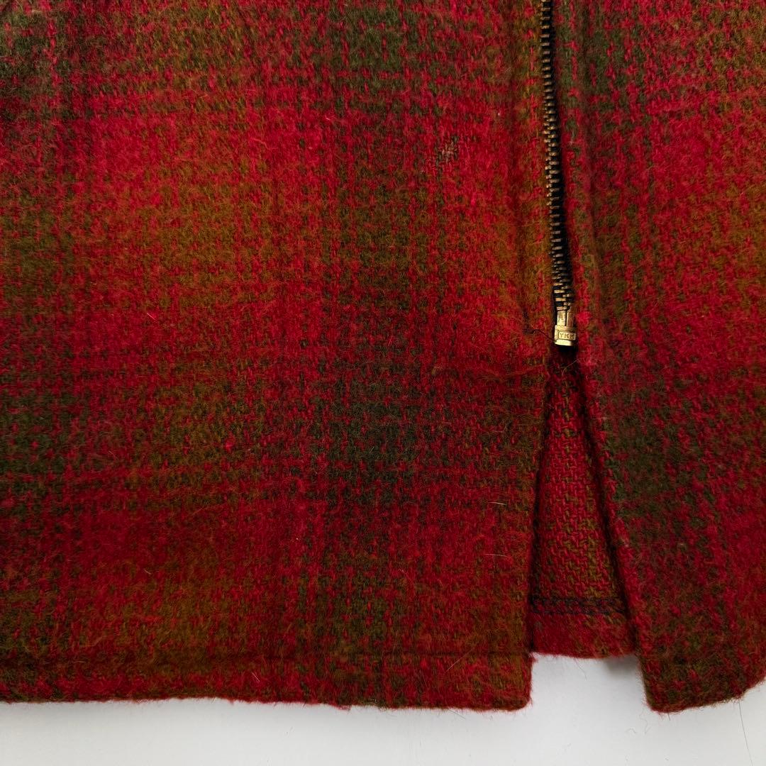 melton 70s USA製 オンブレ CPO ウールジャケット メルトン