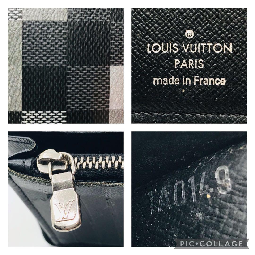 超希少✨ルイヴィトン ダミエ グラフィット ピクセル ポルトフォイユ プラザ 黒