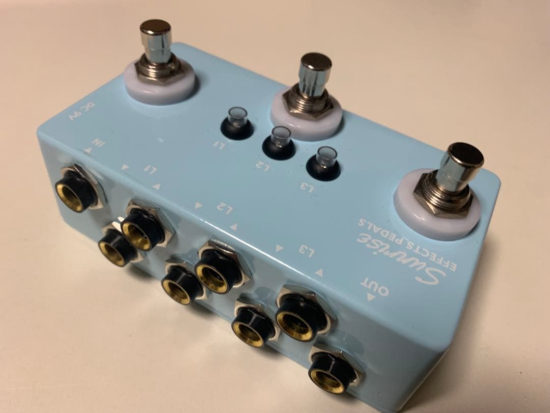 Sunrise Effects Pedals Polaris 3chスイッチャー