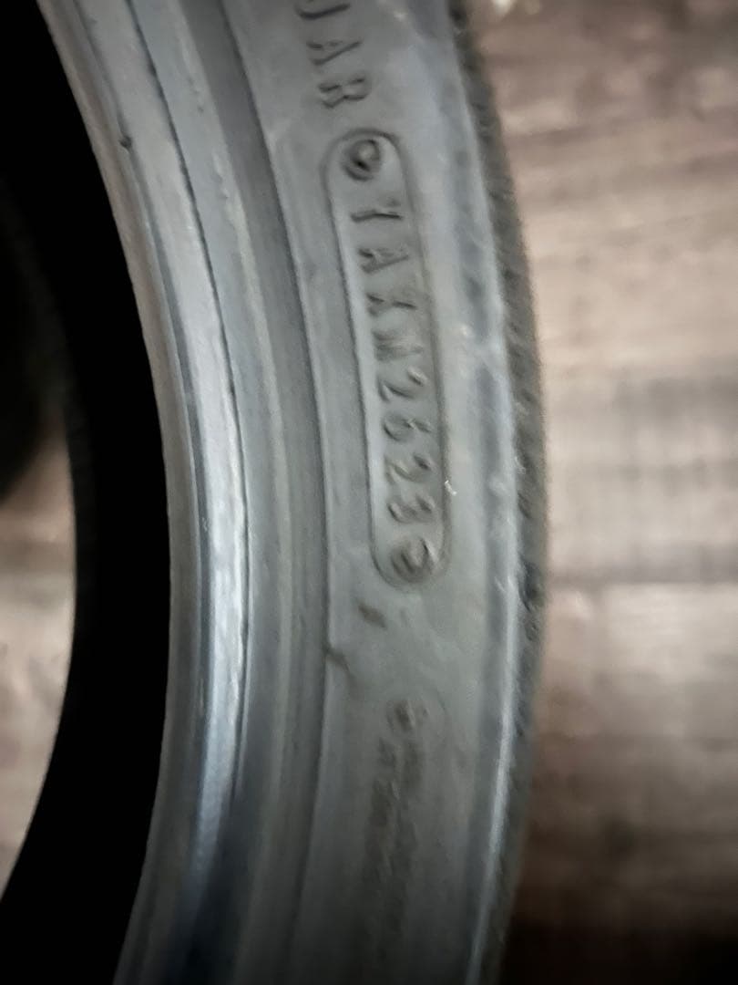 送料込みDUNLOP α13SP 中古　前後セット12