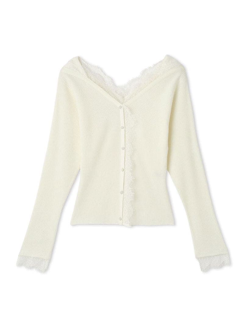 【新品未使用】CELFORD セルフォード♪レーストリムニットプルオーバー