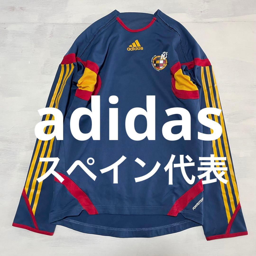 レア 00s adidas スペイン代表 トレーニングウェア　長袖　ジャージ