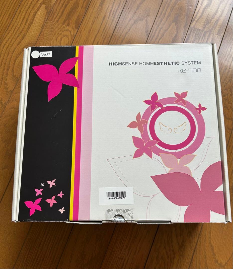 【@ 】KE-NON 家庭用脱毛器 本体＋付属品＋カートリッジ3個セット