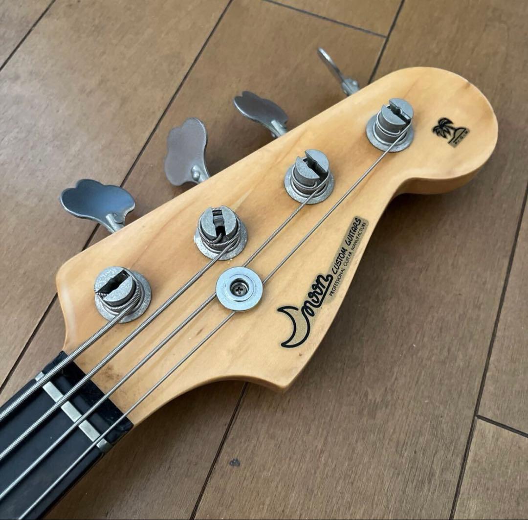 ベース MOON JJ-4 JAZZ BASS BARTOLINI
