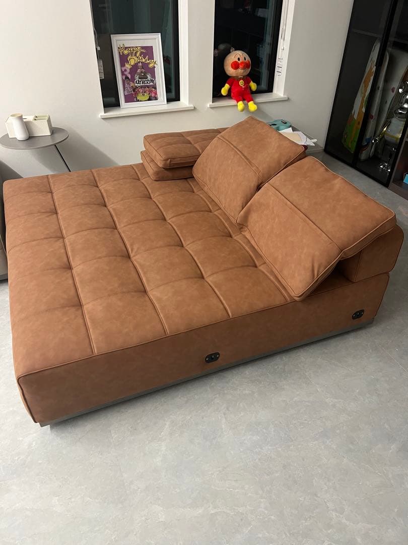 【ほぼ新品】高級ローレンス本革ソファ 大型 2台販売中