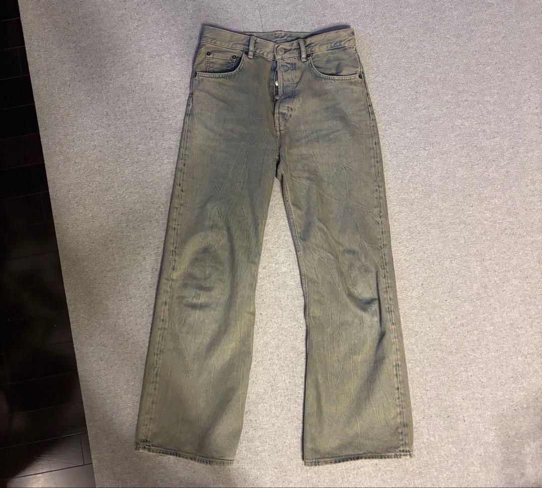 【1/23までの出品】Acne Studios ブーツカットデニム 2021F