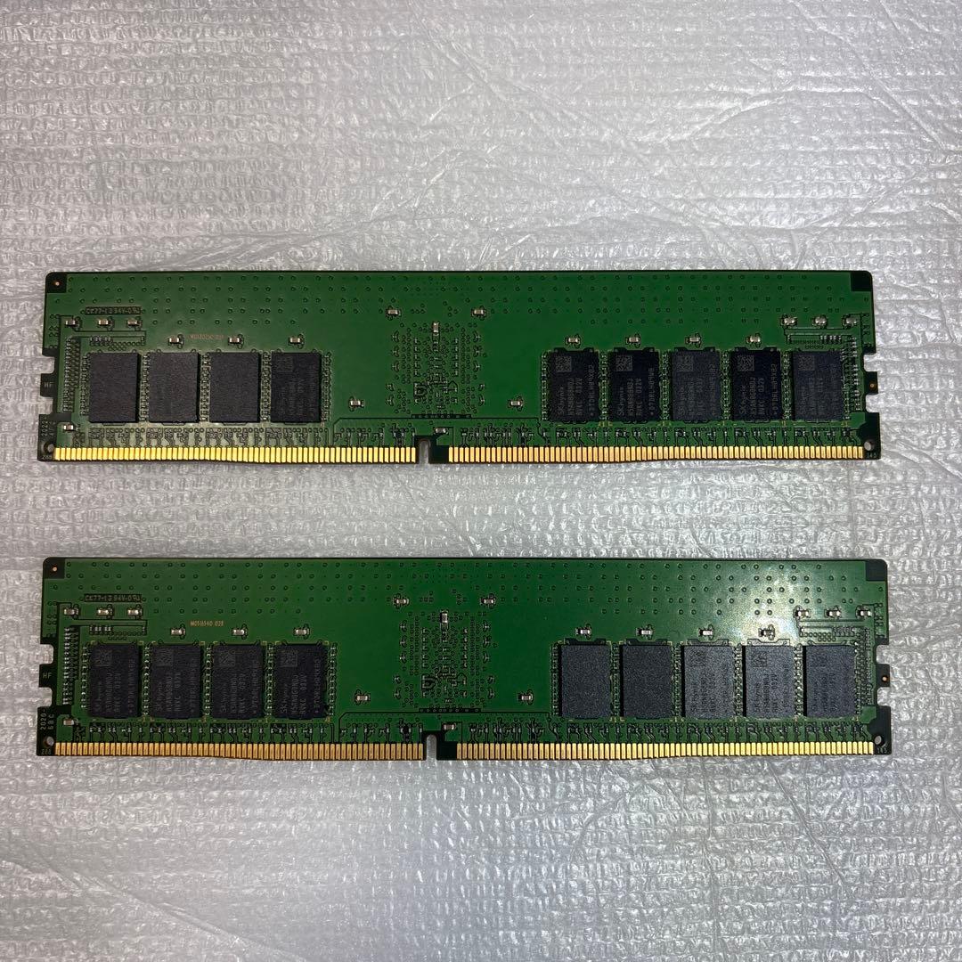 デスクトップ用 メモリー DDR4 16GB SK hynix ２枚組　32GB