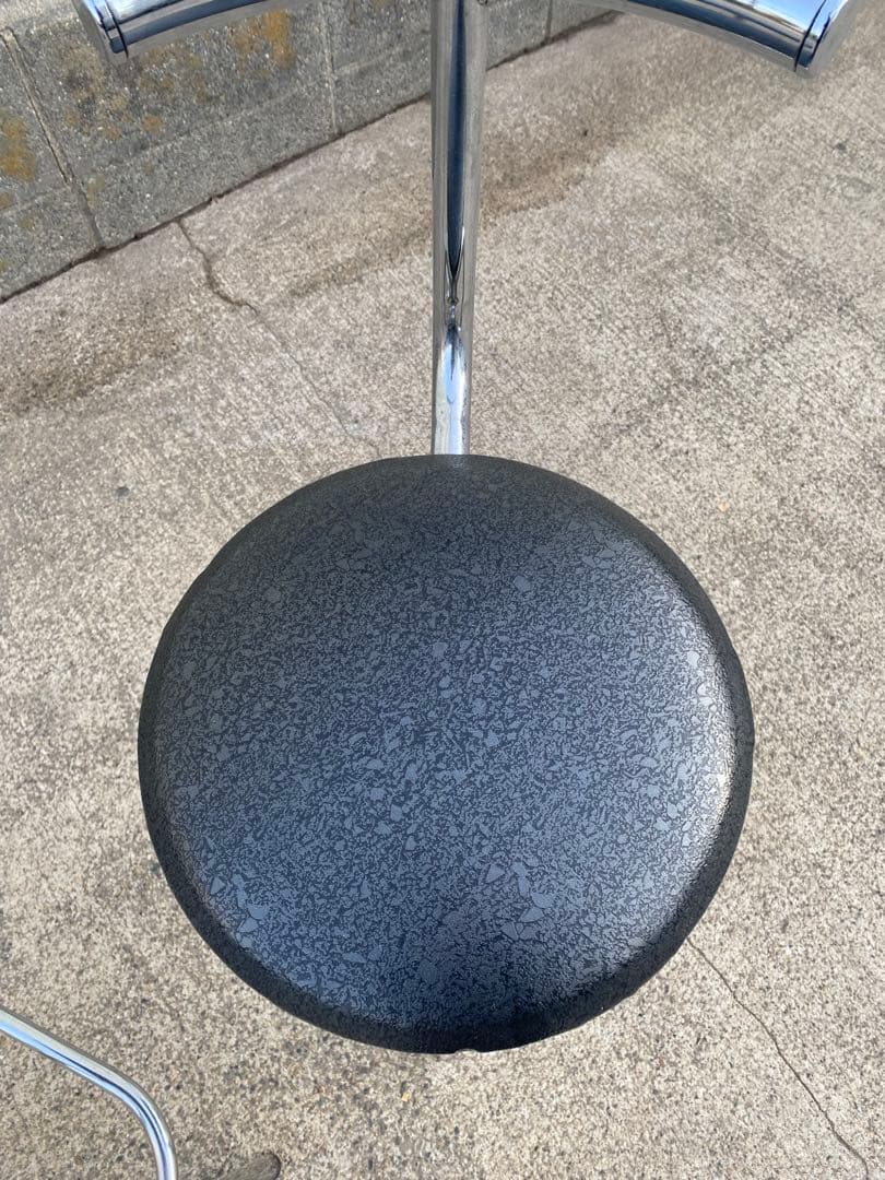 バースツール 2脚セット ブラック