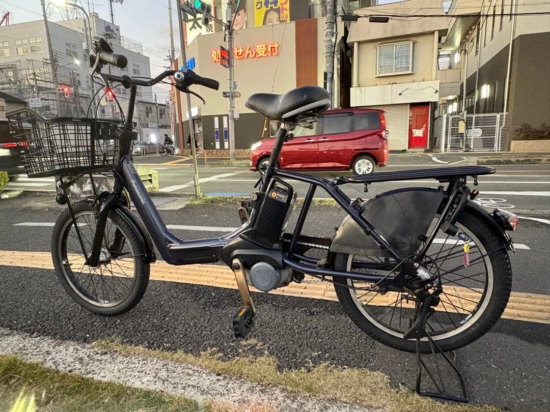 中古20インチ Panasonic電動アシスト自転車　12Ah 大阪
