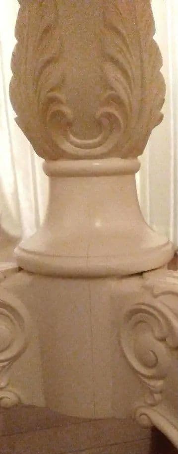 45%off❗オーダーハンドメイド/ロココ調ラウンドテーブル80cm