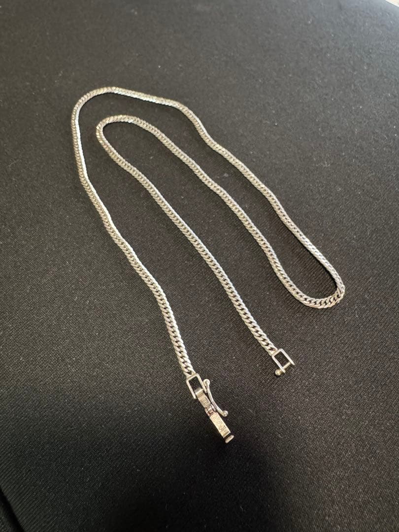 喜平ネックレス プラチナ Pt850　6面ダブル 10g 45cm 造幣局マーク