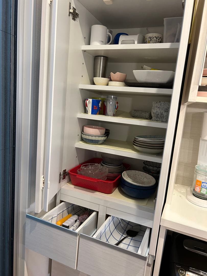 年末セール日本製食器棚 ダイニングボード 幅50cm