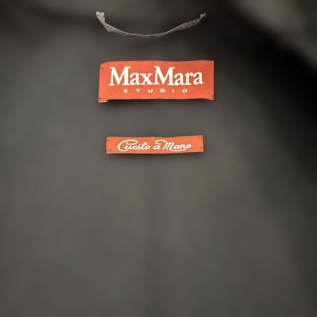 【MaxMara 】紺ロングコート