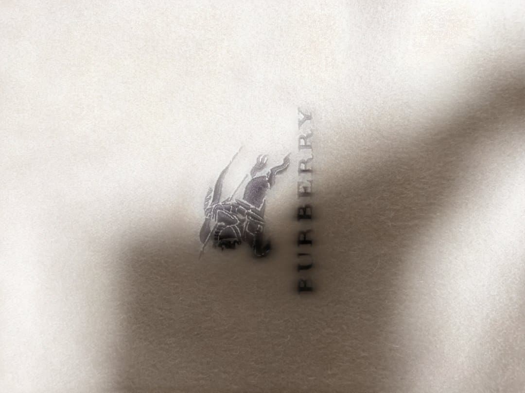 BURBERRY ウールブランケット 140×200cm