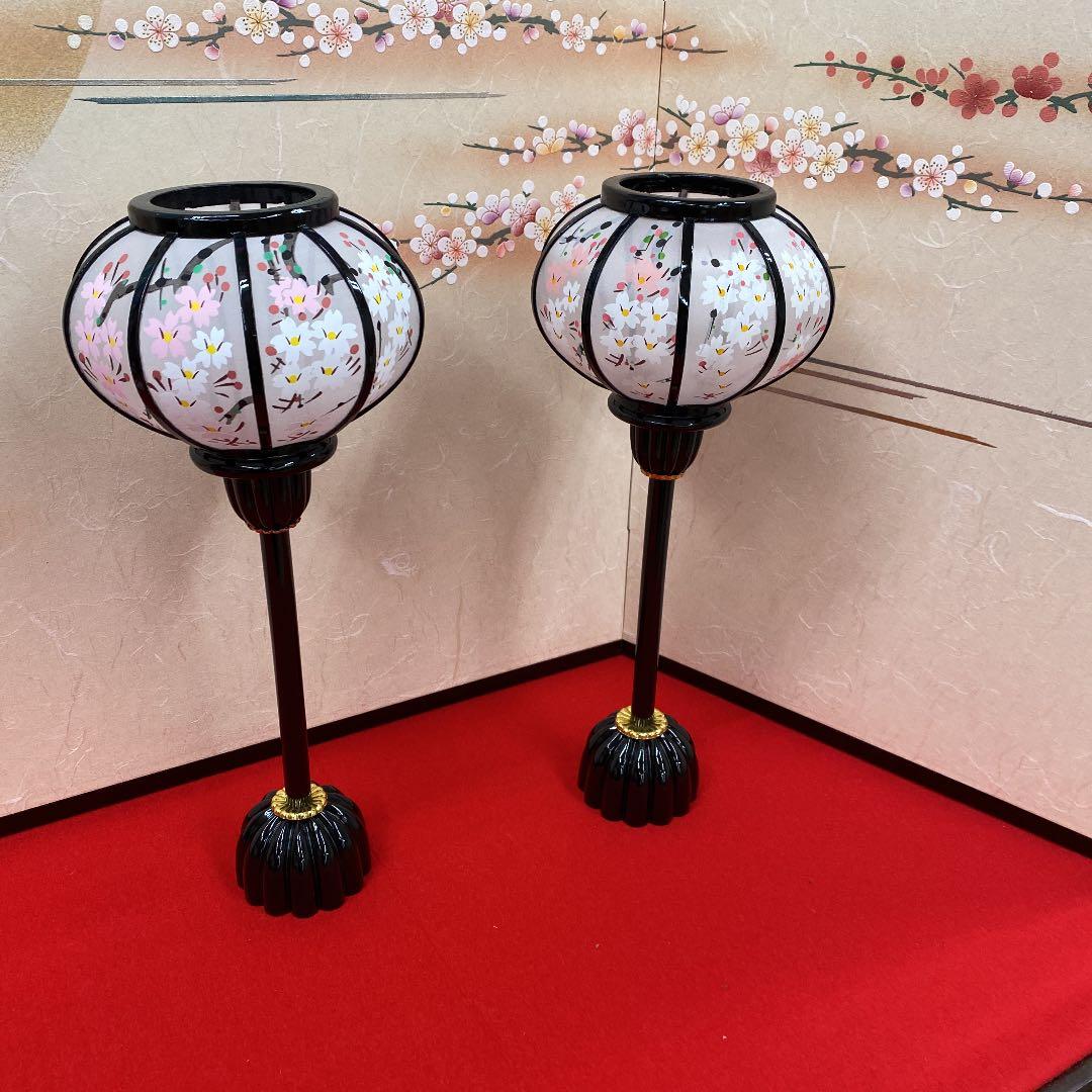 【176】雛人形★ひな祭り★コードレス雪洞15号★木製p