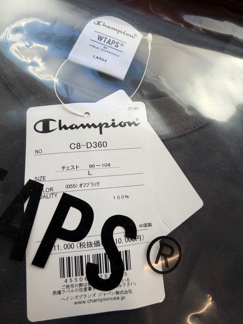 WTAPS x Champion Academy / SS / Cotton Ｌ