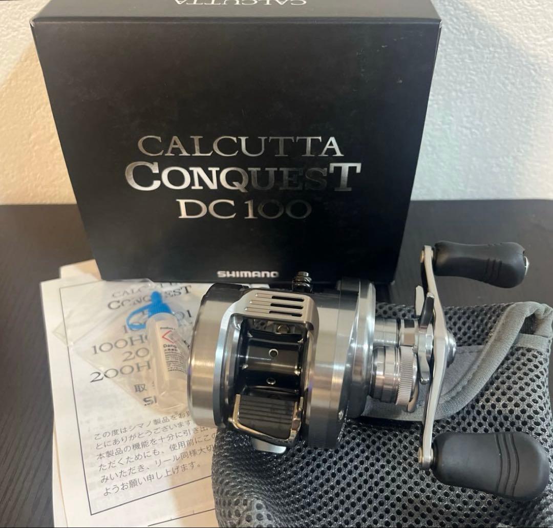【新品未使用】 シマノ 20 カルカッタ コンクエスト DC 100 RIGHT