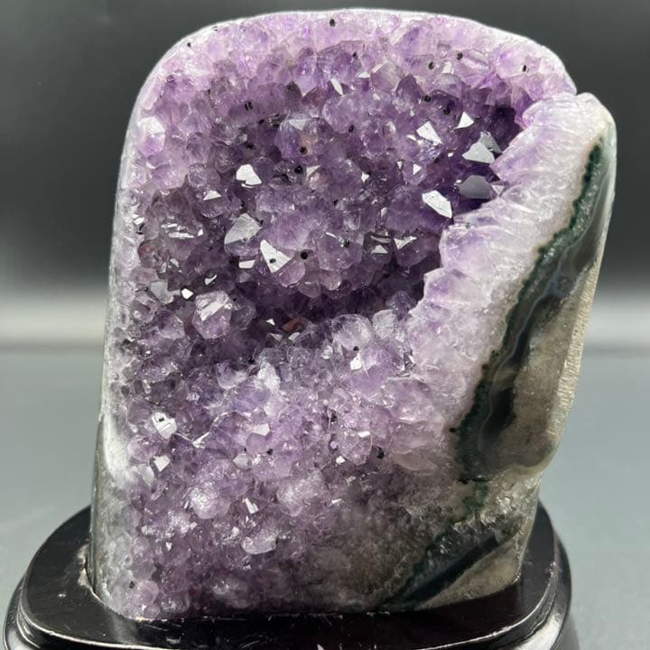 ✨紫の煌めきパワー✨ウルグアイ産 ファントム アメジストクラスター 天然石 原石