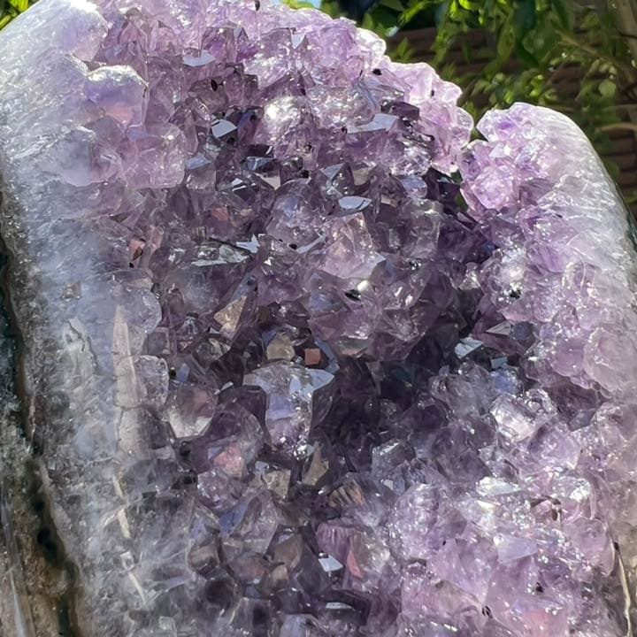 ✨紫の煌めきパワー✨ウルグアイ産 ファントム アメジストクラスター 天然石 原石