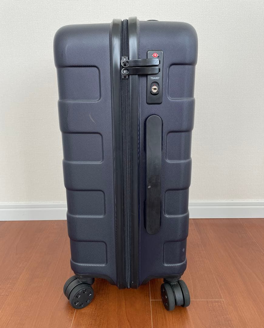 無印良品 MUJI トラベル スーツケース キャリーケース36L ネイビー
