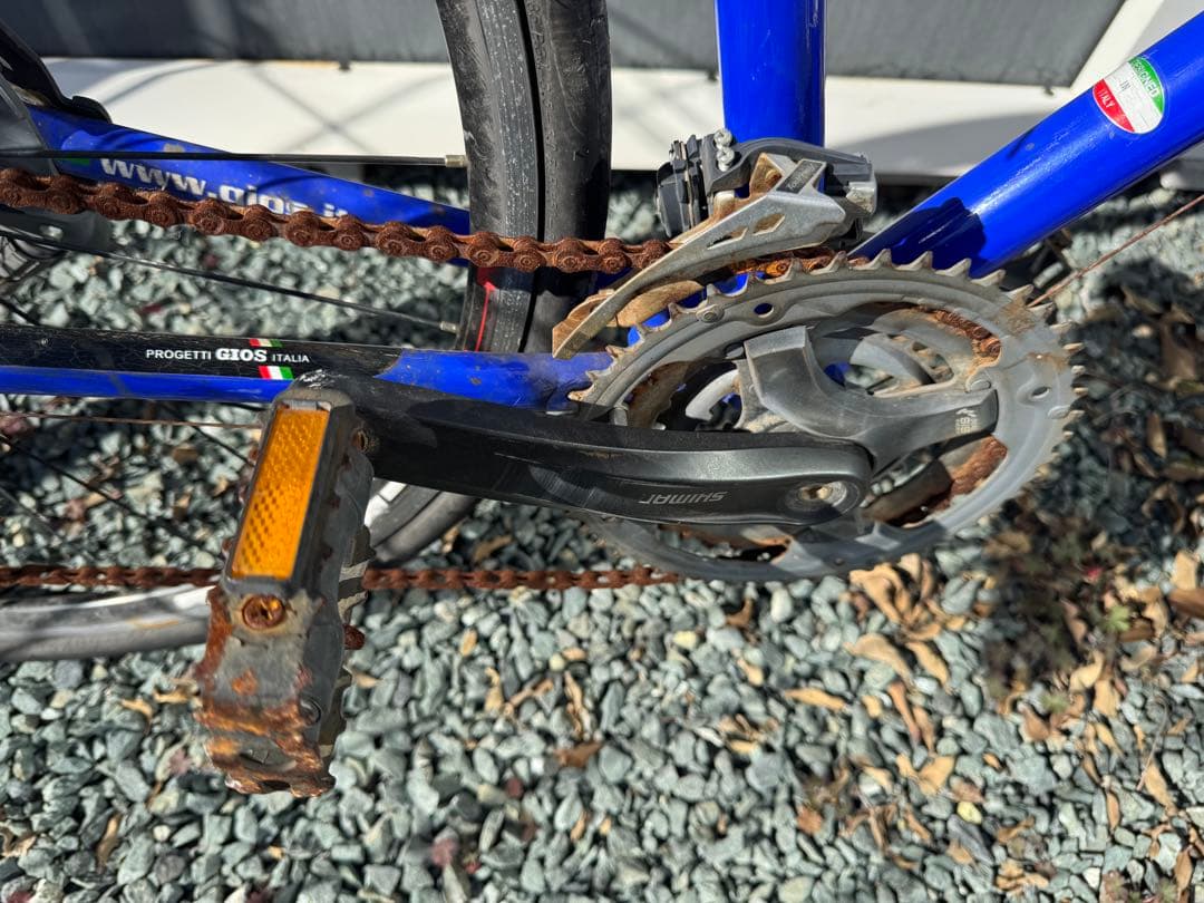 GIOS Mistral クロスバイク 青　直接取引限定 静岡県