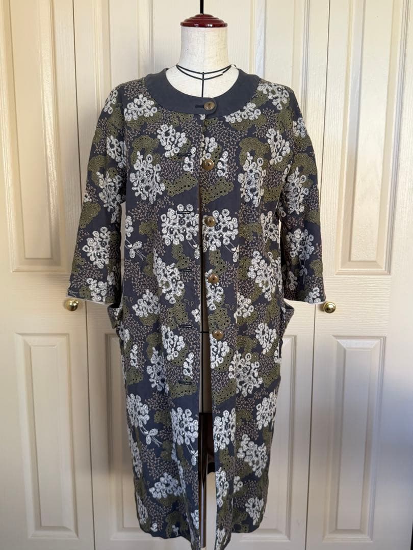 mina perhonen happy camouflage コート裏地難あり