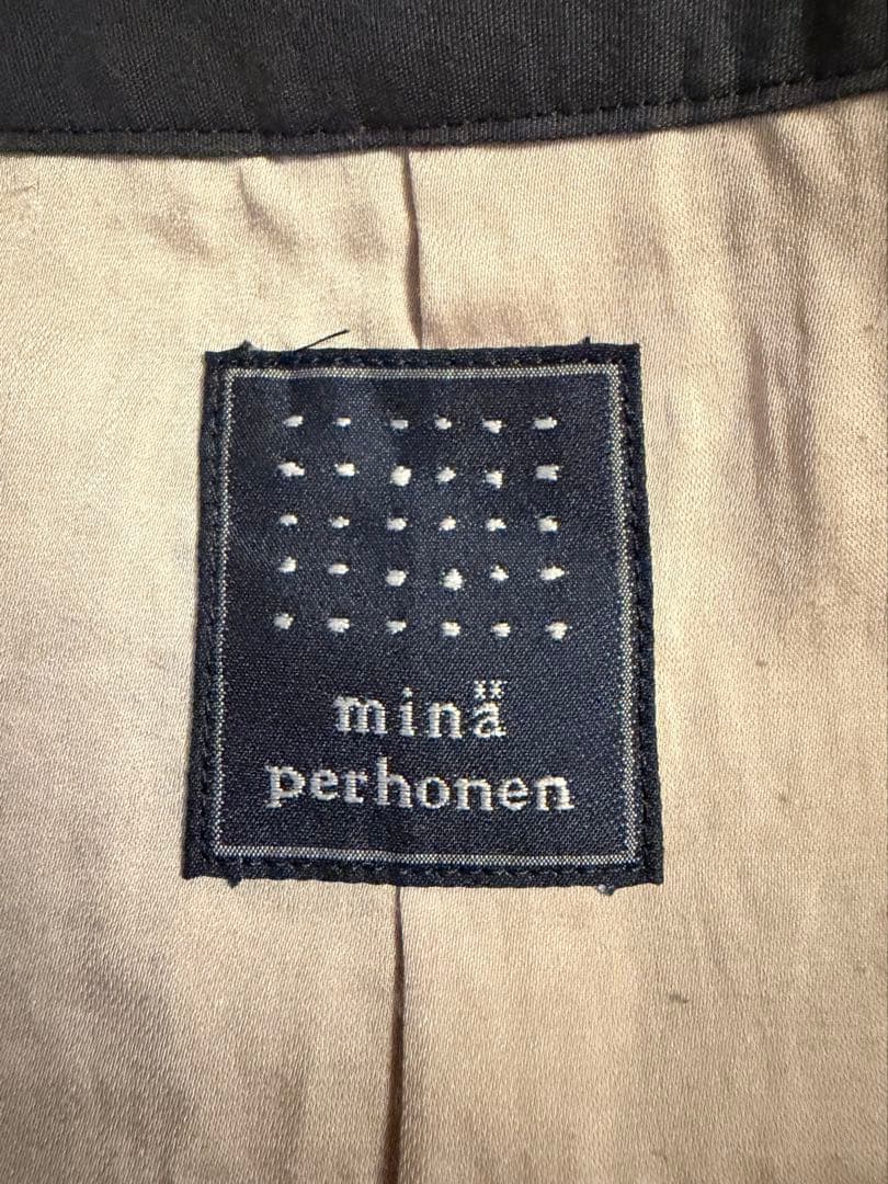 mina perhonen happy camouflage コート裏地難あり