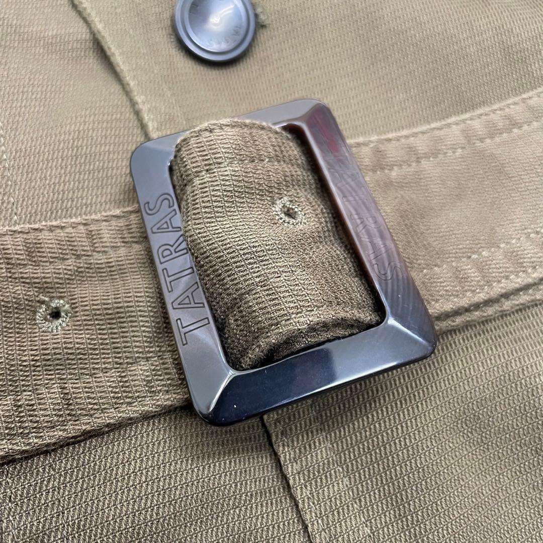 タトラス　ダウンライナー付き　トレンチコートコート　カーキ 02