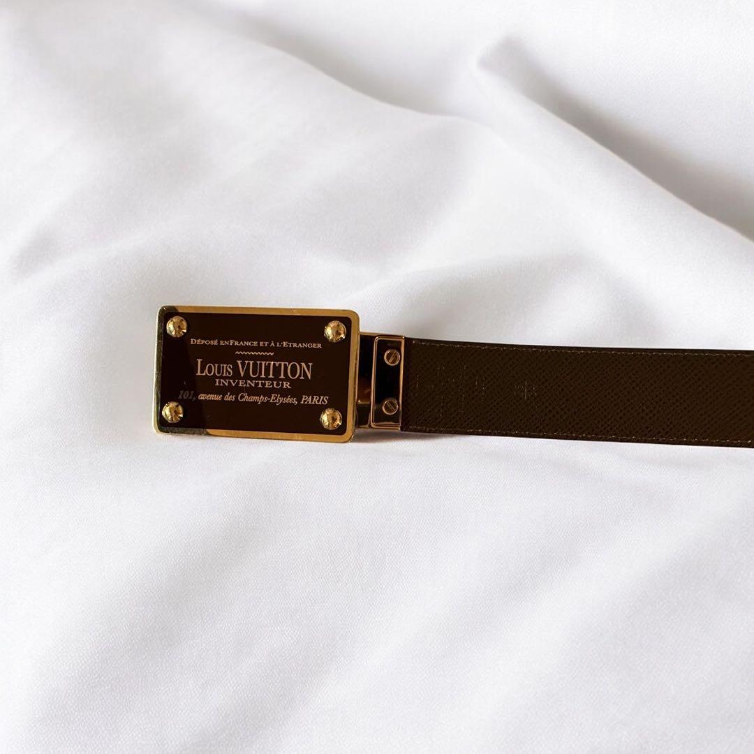 美品LOUIS VUITTONダミエ サンチュール アンヴァントゥール