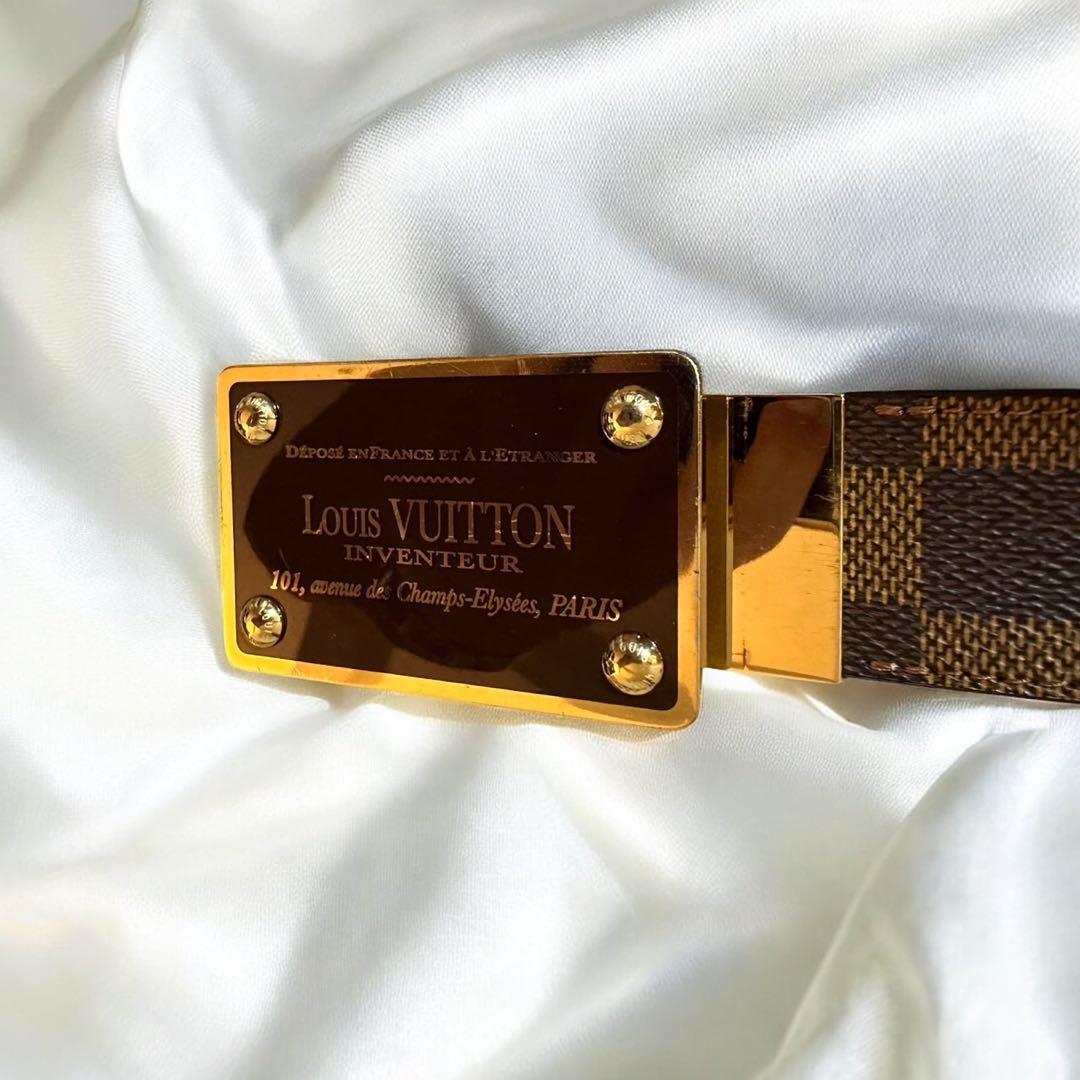 美品LOUIS VUITTONダミエ サンチュール アンヴァントゥール