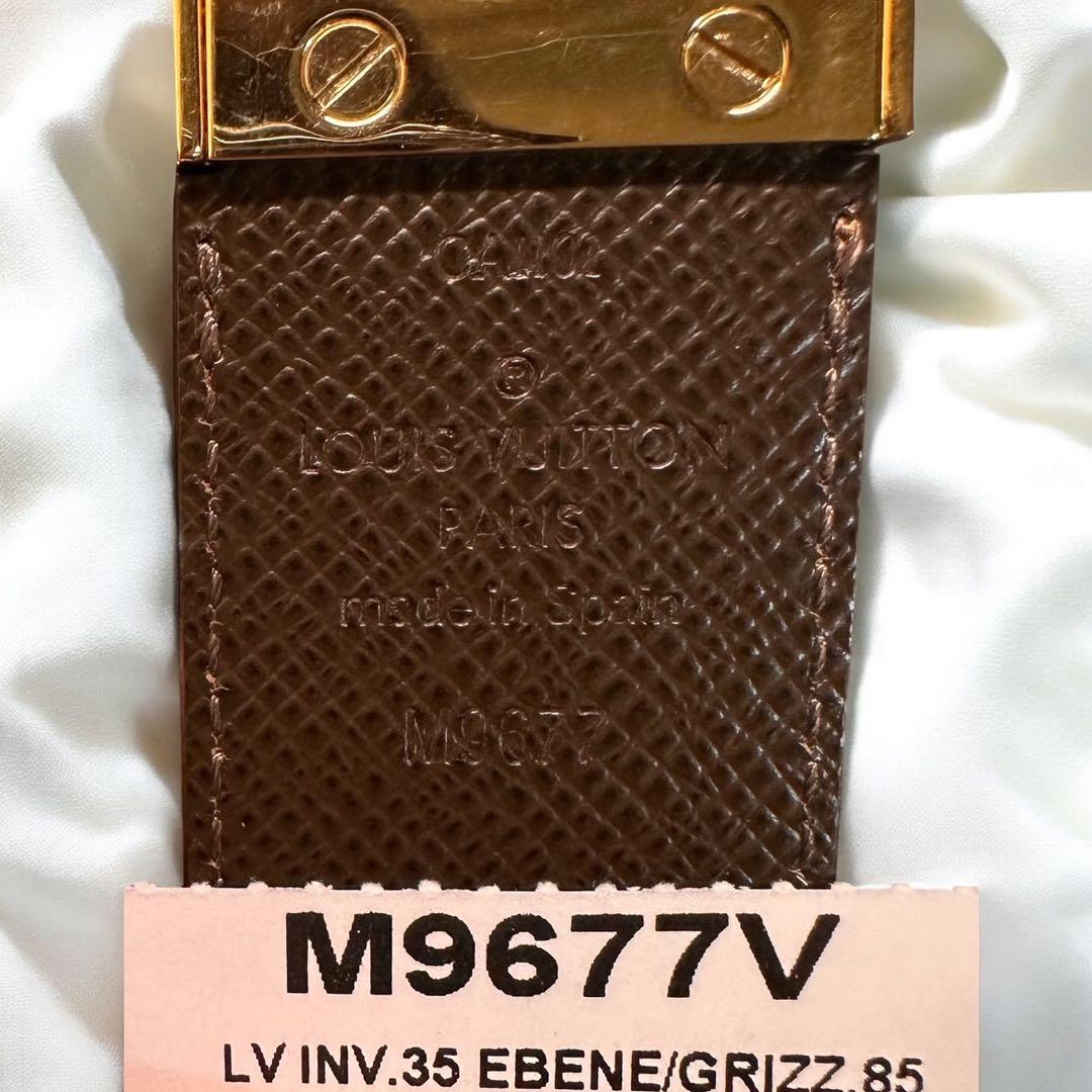 美品LOUIS VUITTONダミエ サンチュール アンヴァントゥール